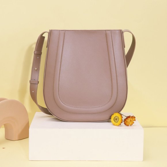 Cowhide hand bag for women one shoulder slant bag main image 5